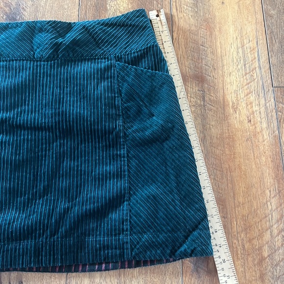 Maeve Slim Corduroy Velvet Mini Skirt 14P - Picture 8 of 11